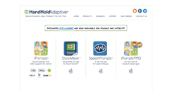 Desktop Screenshot of handholdadaptive.com